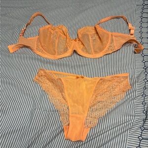 Panache Vibrant Orange Lingerie Set